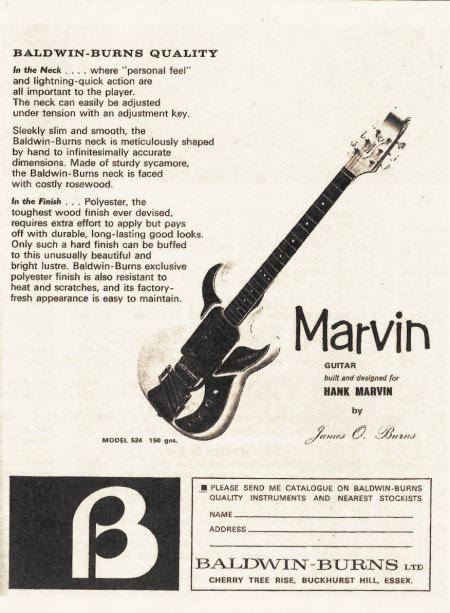 Baldwin-Burns Marvin Advert